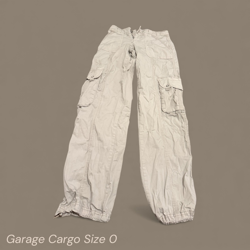 Garage Women's Cream Cargo Pants